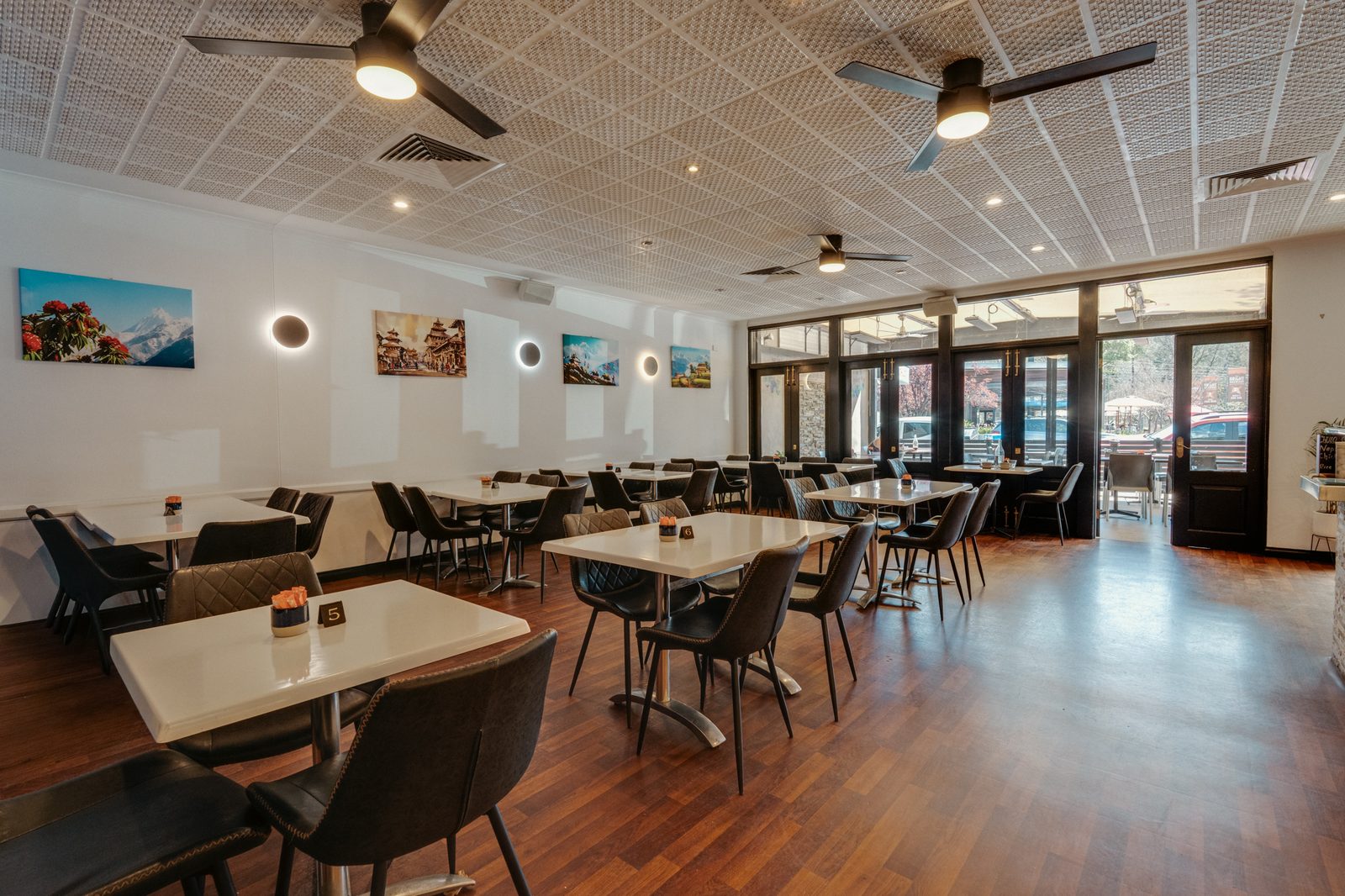 Inside Cafe Chulo Bright